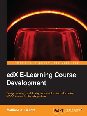 cover image of edX E-Learning Course Development